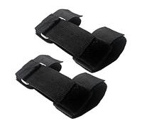 Ysyqkn Cinturón de Barra con Correa para Tobillo de 2 Piezas, Accesorio de Peso Ajustable para Máquina de Extensión de Piernas, Desarrollo Muscular, Hebilla, 2 Piezas