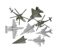Ysyqkn Colección de Bloques de Construcción de 8 Piezas para Aviones de Rompecabezas para Función de Ensamblaje. Ideal para La