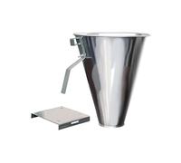 Ysyqkn Cono de Sujeción para Aves de Corral, Cono de Hierro para, Dispositivo Robusto, Embudo para Extraer Sangre de de Usar, Embudo para D, s