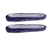 Ysyqkn Cordones para Hockey, Cordones para Patinaje Artístico, Correa Resistente, Accesorio de Patinaje de Poliéster para Máxima Estabilidad en Todo, Violeta