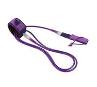 Ysyqkn Correa para Tabla Giratorio Doble de Metal para Stand Up Paddleboarding, Muñequera Ergonómica de Neopreno Y Material TPU, Adecuada P, Púrpura 8 pies