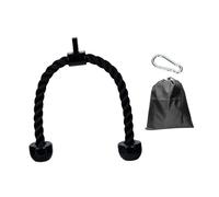 Ysyqkn Cuerda para Tríceps para Máquina de, Accesorio de Cable para Entrenamiento con Pesas, Accesorio de Fitness, Tensión para Bíceps, Nailon, Bucle de Elevación de Plástico