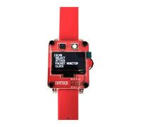Ysyqkn Deauther Smartwatch - Placa de desarrollo de redes de prueba de relojes inteligentes para desarrolladores, color rojo