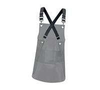 Ysyqkn Delantal Transparente de TPU, Delantal de Jardinería con Tirantes Ajustables, Delantal de Cocina para Mujeres Y Hombres, Accesorio de Peluquería de Mo, negro, tal como se describe