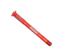 Ysyqkn Eje Pasante de Horquilla Delantera para Buje de Horquilla de Bicicleta, Adaptador de Cierre Rápido, Accesorios de Montaje en Cuadro, Soporte Fabricado, Rojo, 142 mm