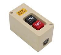 Ysyqkn Estación de Interruptores Pulsadores TBSP-330 Trifásicos de 3,7 KW Y con Bloqueo de Encendido/apagado.