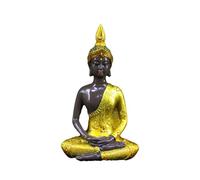 Ysyqkn Estatua de Buda Sentado, Decoración de Mesa, Colección Feng Shui, Figura de Buda