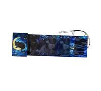 Ysyqkn Estuche para Tarjetas, Bolsa de Almacenamiento, Estampado, Ideal para Amantes Y Coleccionistas, Regalo, Gato Luna