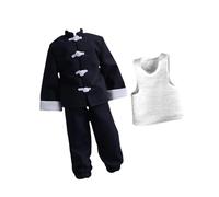 Ysyqkn Figura en Miniatura, Abrigo, Pantalones, Chaleco, Accesorio, Disfraz, Ropa, Modelado, Adecuado para Niños, Coleccionistas, Juegos Temáticos Creativos, Set de Pantalones Recortados