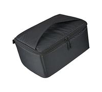 Ysyqkn Funda para Carrete de Pesca Bolsa Almacenamiento Cremallera Cubierta Resistente Agua Nylon Protectora Acolchada Adecuada para Pescadores Jornaleros
