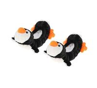 Ysyqkn Fundas para Patines Protectores Patines de Hockey Felpa Agradable Material Resistente para Uso Frecuente Adecuado para Adultos Niñas, pingüino