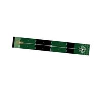 Ysyqkn Golf Putting Mat Tapete Portátil de Entrenamiento Alfombra Ligera Plegable para Práctica Detección Técnica Accesorio Mejora Habilidades Golf Adecuado, Style C