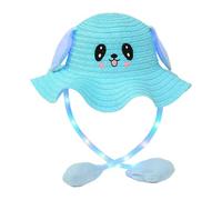 Ysyqkn Gorro de Infantil con Luces, Sombrero de Verano a La Moda para El Y Fiestas de Vacaciones, Azul, universal