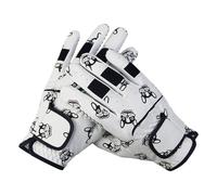 Ysyqkn Guantes de Golf de 2 Piezas, Guantes Deportivos para Jóvenes, Accesorio de Alto Rendimiento, Protectoras, Equipamiento Ligero para Jugadores, M
