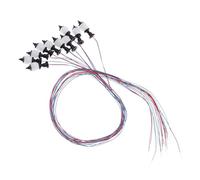 Ysyqkn Juego de 10 Mini Farolas en Miniatura para Candelabros
