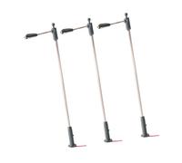 Ysyqkn Juego de 3 Farolas LED en Miniatura para Trenes a Escala, Accesorios de PP para Decorar Escenas de Cuentos de Hadas Y de Invierno, Style B