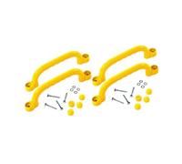 Ysyqkn Juego de 4 Piezas de Presas de Escalada para, Fabricado en Material PP Robusto Y Liso, Adecuado para de Jardín Y, Amarillo