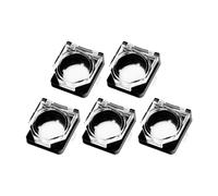 Ysyqkn Juego de 5 Tapas Protectoras para Botones de Parada, 22 Mm, Y Prácticas, para, de Fabricación Industrial, con Primavera
