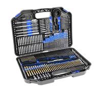 Ysyqkn Juego de Brocas HSS Multibit de 246 Piezas, Fácil de Usar, Resistente Al Desgaste, Práctico, con Estuche Organizador, Ideal para El Uso Diario en Tall, Etiqueta azul