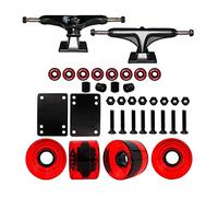 Ysyqkn Kit de 17 Rodamientos para Ejes de Monopatín, Rodamientos de Rodillos de Aleación de Aluminio, Silenciosos, para Calle, Surf Y Larga Distancia.