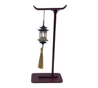 Ysyqkn Lámpara Colgante en Miniatura, Modelo 1/12, Accesorio de Fotografía, Mini Farol Colgante