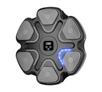 Ysyqkn Máquina de Boxeo Electrónica, Dispositivo de Entrenamiento de Boxeo con Luces Y Música, Diana de Boxeo de Pared, Entrenador de Boxeo para Fitness Y Ar, Sin Guantes