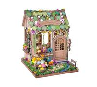 Ysyqkn Miniatura Casa de Muñecas Kit de Manualidades DIY Rompecabezas Creativo Madera Decorativo Colección Adecuado para Regalo Decoración de Oficina