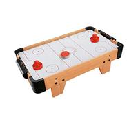 Ysyqkn Minijuego de Hockey con Accesorios, Tablero de Juego Familiar, Juguete de Madera Maciza, Experiencia Dinámica, Apto para Niños Y Adultos, P