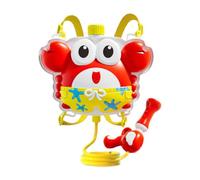 Ysyqkn Mochila con Aspersor para Niños, Juego de de Agua Al Aire Libre, Playa, Piscina, Parque Infantil, Cangrejo