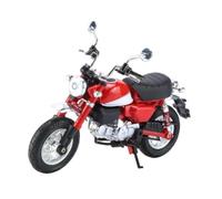 Ysyqkn Modelo en Miniatura 1:12 Estatua de Bicicleta en Miniatura Escultura de Mesa de Aleación de Metal con Espejo Retrovisor Y Extraíbles Adaptado Par, Rojo