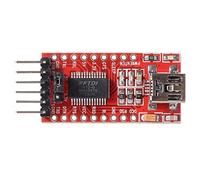 Ysyqkn Módulo Adaptador USB a TTL FT232RL, Convertidor Serie, Puerto Mini USB, Función de Protección contra Sobrecorriente, Adecuado para El Aprendizaje.