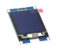 Ysyqkn Módulo de Pantalla OLED, Pantalla de 128x128 Píxeles, Interfaz I2C, Chip SSD1327, Amplio Rango de Temperatura, Placa FR-4, Apto para Instalaciones Ind