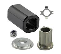 Ysyqkn Outboard Hub Conjunto de Montaje con Kit de Bushings y Hardware de Profesional 835257K1 en Metal Diseñado para Protección del Motor Fuera de