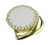 Ysyqkn Pandereta de Ballet, Instrumento de Percusión Artesanal, Accesorio de Madera Ligero para Danza, Apto para Profesionales, Aficionados Y Actuaciones en, 8 Inch
