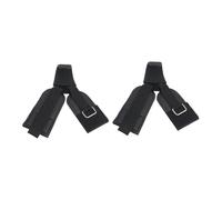 Ysyqkn Par de Ganchos para Levantamiento de Pesas con Soporte Acolchado para La Muñeca, Ideales para El Gimnasio.