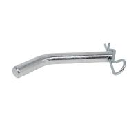 Ysyqkn Pasador para Remolque Pasador Clip de Acero Repuesto Accesorios de Enganche Metálicos Sencillo Montaje Adecuado para Uso en Camiones Tractores Y, Plateado