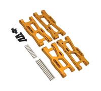 Ysyqkn Piezas Metálicas Delanteras Y Traseras para Modelos Wltoys a Escala 1:14, Códigos 124018, 124019, 144010 Y 124017, Oro