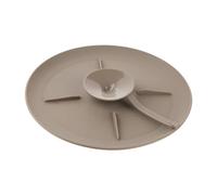 Ysyqkn Posavasos de Silicona con Ventosa de Doble Cara, Soporte para Tazas, Mantel Individual, Resistente Al, Reutilizable para Oficina, Hogar Y Decora, Café, Individual