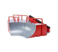 Ysyqkn Rampa de Skate, Rampa para Dedos, Mini Pista, Bandeja de Accesorios, Juego Educativo, Material PP, Función Realista, Adecuado para Niños Y en, E