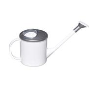 Ysyqkn Regadera de 1,5 litros con Rociador, Asa Cómoda Y Portátil, Ideal para Uso en Interiores Y Exteriores, Gris