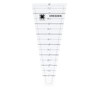 Ysyqkn Regla para Costura Acrílica Patchwork Plantilla Utensilio Resistente con Diseño Único Y Escala Exacta para Modelos de Prendas Adecuada, EZ-01