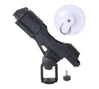 Ysyqkn Soporte para Caña de Pescar Ajustable para Barco Hinchable Accesorios de Montaje para Kayak con Material de PP Y Rotación 360 Grados Adecuado para Emb, Base Blanca