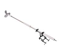 Ysyqkn Taladro Eléctrico Portátil con Soporte para Hélice de Motor Fueraborda, Herramienta de Reparación Portátil con Mango de Fácil Agarre para Motor de ARR, 1m