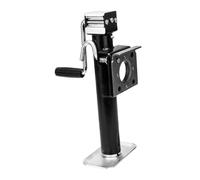 Ysyqkn Tráiler Soporte con Gato para Embarcación Accesorio de Rueda Móvil Estructura Metálica Resistente Elevación Manual Adecuado para Remolques de