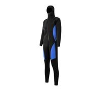Ysyqkn Traje de Neopreno de 5 Mm para Hombre Y Mujer con Cremallera, Capucha Y Protección Térmica. Ideal para Deportes Acuáticos, Buceo, Natación Y Surf.