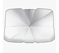 YSYSEVEN Parasol para Coche para Opel Corsa F 2019-2024,Vehículo Protección Rayos UV Parabrisas Accesorios Interior Plegable Sol Automóvil Paraguas Resiste