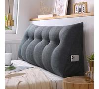 YSZBD Cojin Lectura Respaldo De Cama Almohada Triangularcojines Grandes Cojin Respaldo Sofa Cojines Grandes Camarespaldo Cabecero Desmontablefunda Lavable,S-100x50x20cm