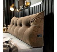 YSZBD Cojin Lectura Respaldo De Cama Almohada Triangularcojines Grandes Cojin Respaldo Sofa Cojines Grandes Camarespaldo Cabecero Desmontablefunda Lavable,#2-100x50x20cm