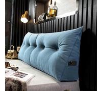 YSZBD Cojin Lectura Respaldo De Cama Almohada Triangularcojines Grandes Cojin Respaldo Sofa Cojines Grandes Camarespaldo Cabecero Desmontablefunda Lavable,#1-100x50x20cm