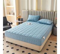 YSZBD Fundas De ColchóN con Cremallera Funda ColchóN Cremallera 180x200 Fundas Colchon Algodon Fundas para Colchonetas Funda Protector Colchon con Cremallera(a5,200x220+10cm)